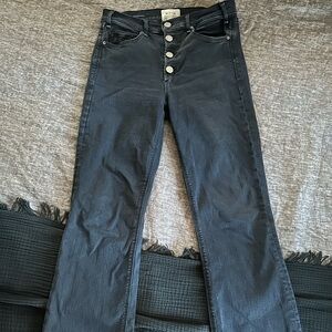 McGuire Black Straight Leg Jeans – Size 28
